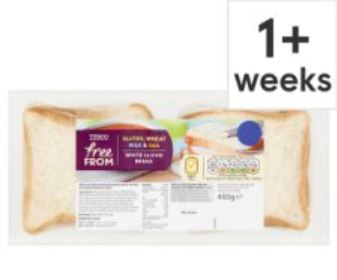 Tesco Gluten free vegan white bread
